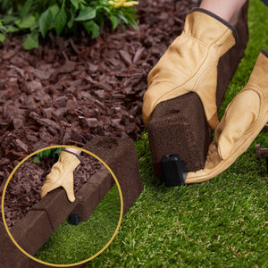 Cobblestone SmartLoc Rubber Border