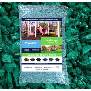 Playsafer Rubber Mulch | Green