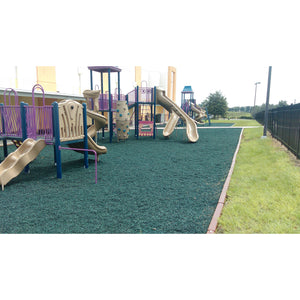 Playsafer Rubber Mulch | Green