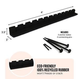 L shape  Rubber Border - Castle