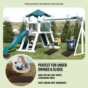 Residential Rubber Swing/Slide Mat