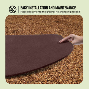 Residential Rubber Swing/Slide Mat
