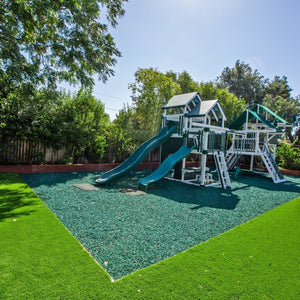 Playsafer Rubber Mulch | Green