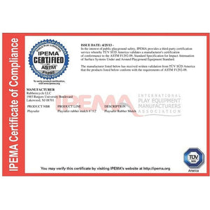Landscape Rubber Mulch | Blue