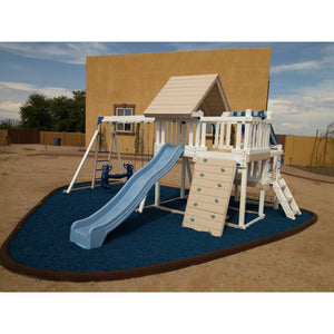 Playsafer Rubber Mulch | Blue