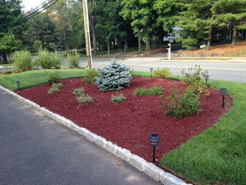 Rubber Mulch Colors: Red Rubber Mulch