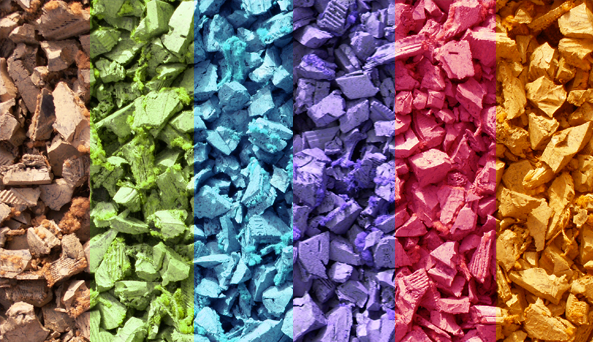 rubbermulch.com offers a wide range of beautiful colors that will make your landscape pop.