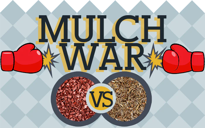RUBBER MULCH VS. WOOD MULCH