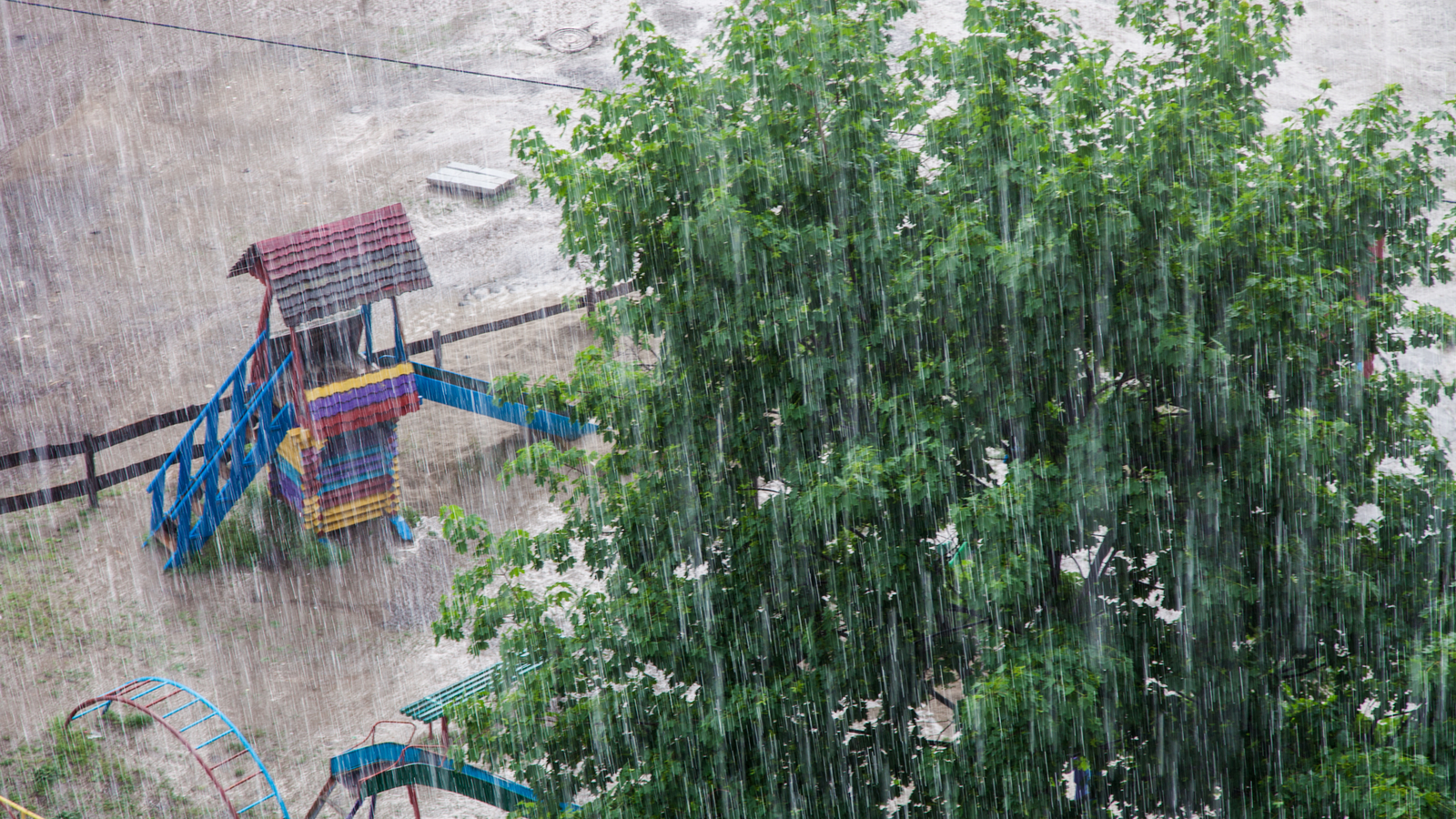 Rubber Playground Tiles: An All-Weather Option?