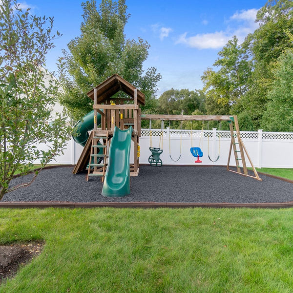 Playsafer Rubber Mulch | Stone