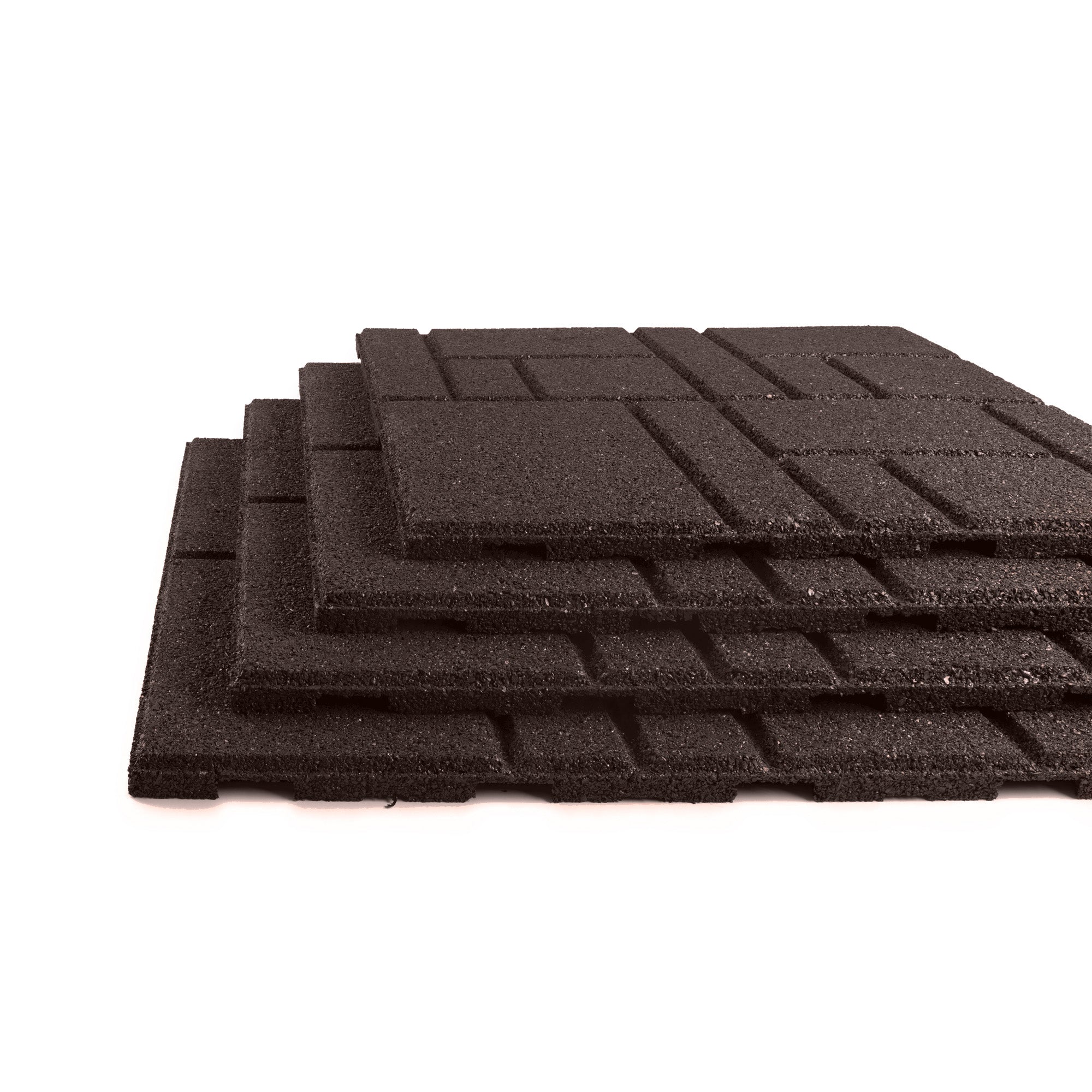 SquareScape Interlocking Rubber Paver Tile - RubberMulch.com