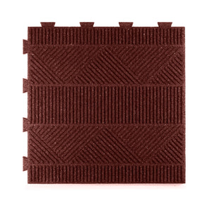 Dimensional Interlocking Rubber Paver Tile