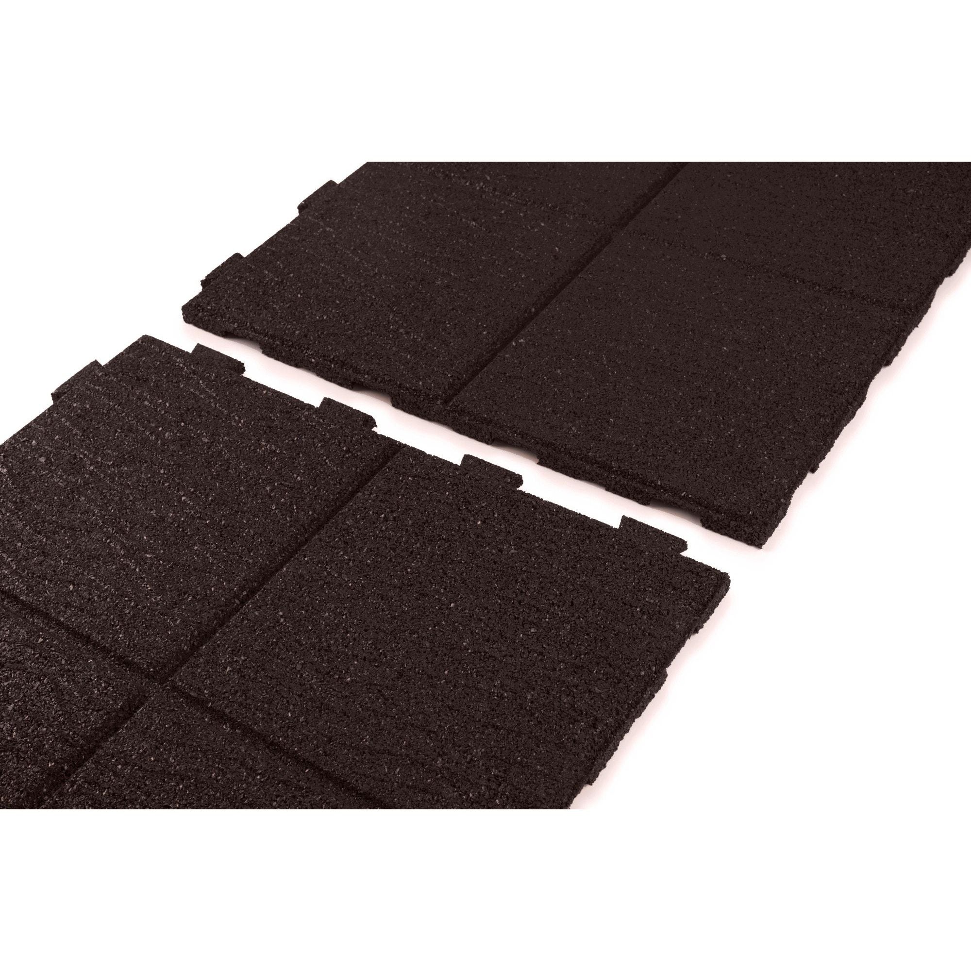 Foursquare Interlocking Rubber Paver Tile - RubberMulch.com