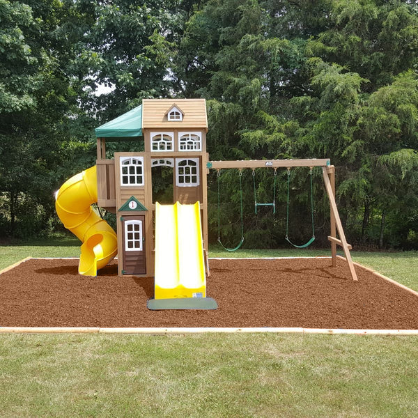 Playsafer Rubber Mulch | Sand