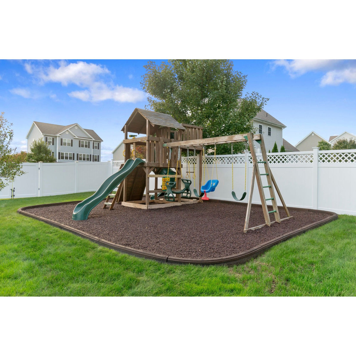 Rubber Mulch Sample Bag for Playgrounds 40 lbs