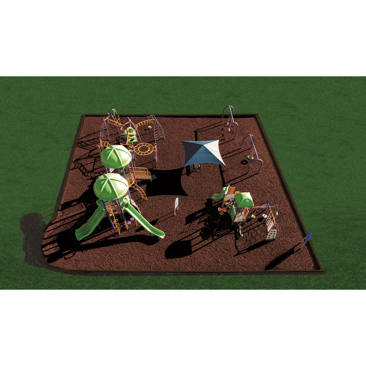 Playground Rubber Mulch - RubberMulch.com