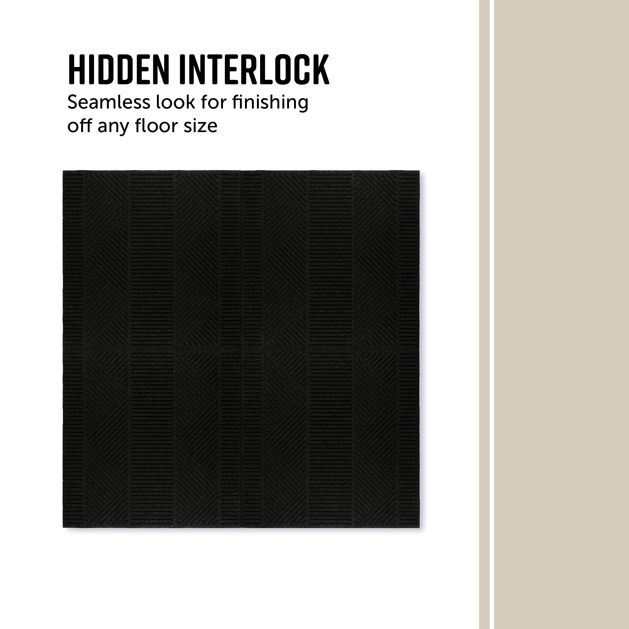 Aztect Rubber Aztec Interlocking Rubber Paver Tile - RubberMulch.com