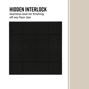 Foursquare Interlocking Rubber Paver Tile