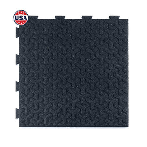 Windmill Interlocking Rubber Paver Tile