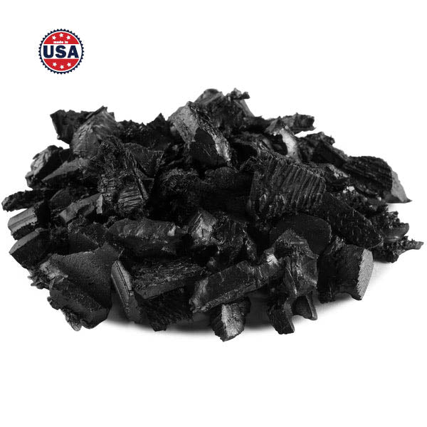 Landscape Rubber Mulch | Painted Black