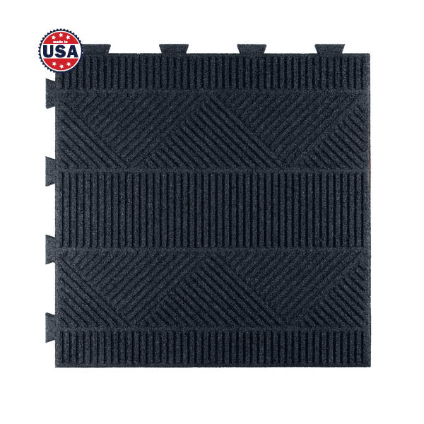 Aztec Interlocking Rubber Paver Tile - RubberMulch.com