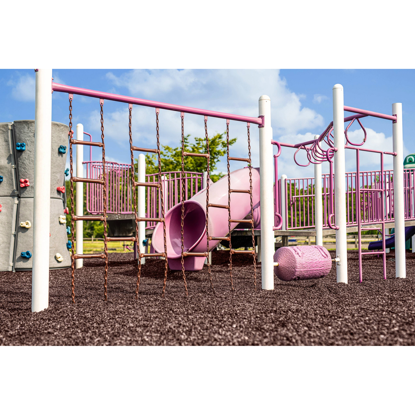 Playsafer Rubber Mulch - Cocoa Brown
