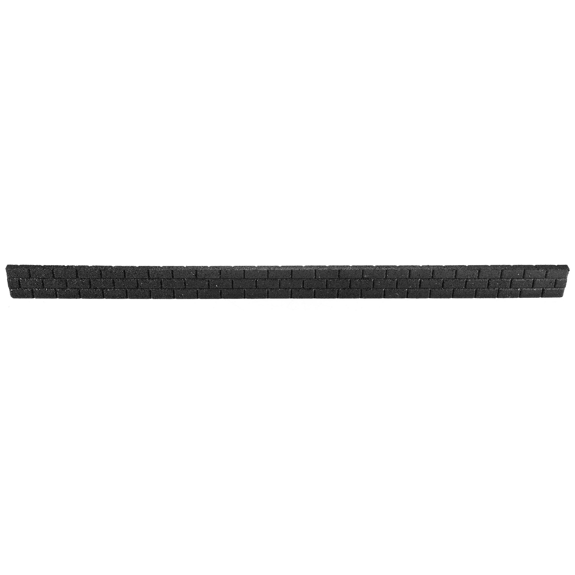 Rubble Border L Shape Rubber Border - Brick - RubberMulch.com