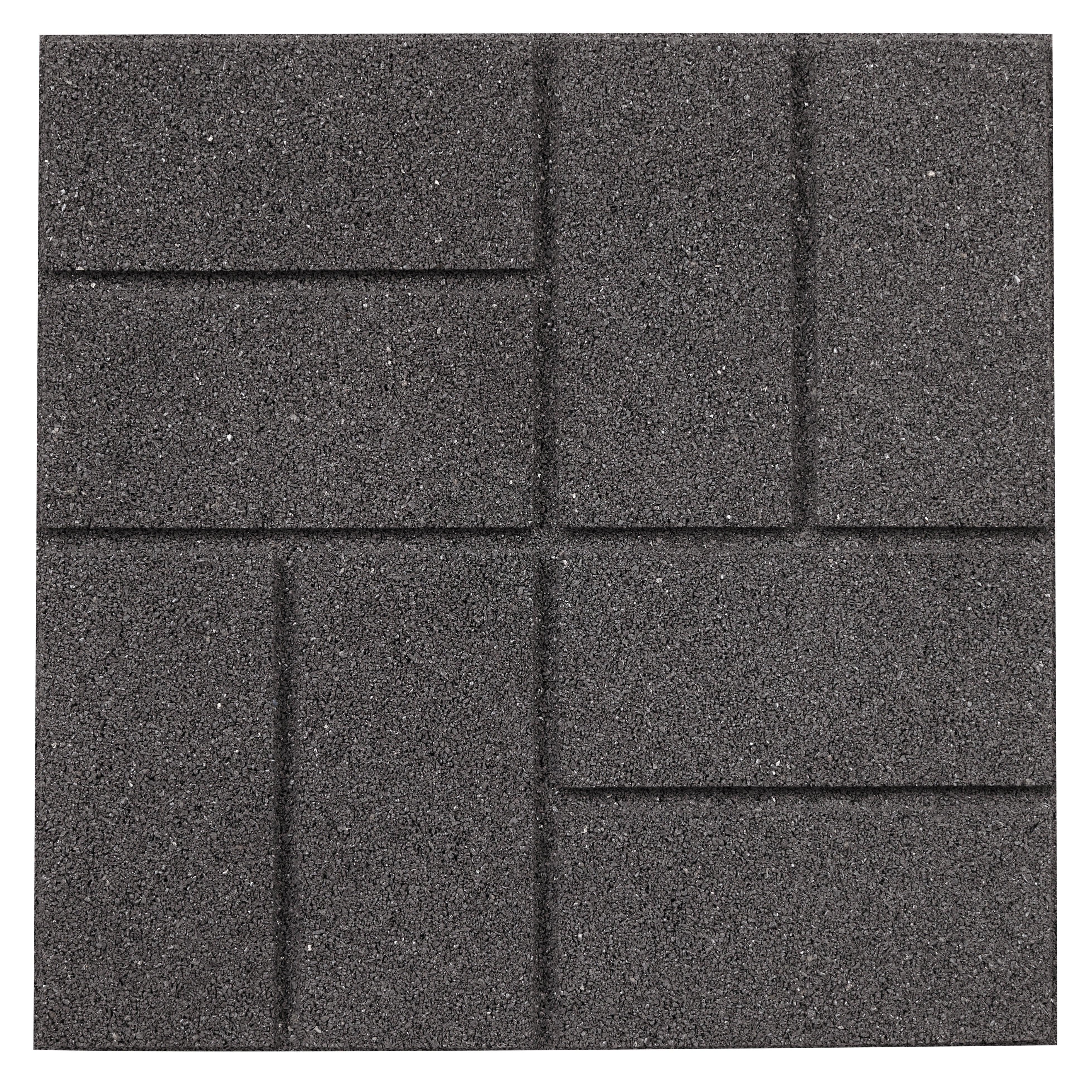 Dual Sided Rubber Paver Tile - RubberMulch.com