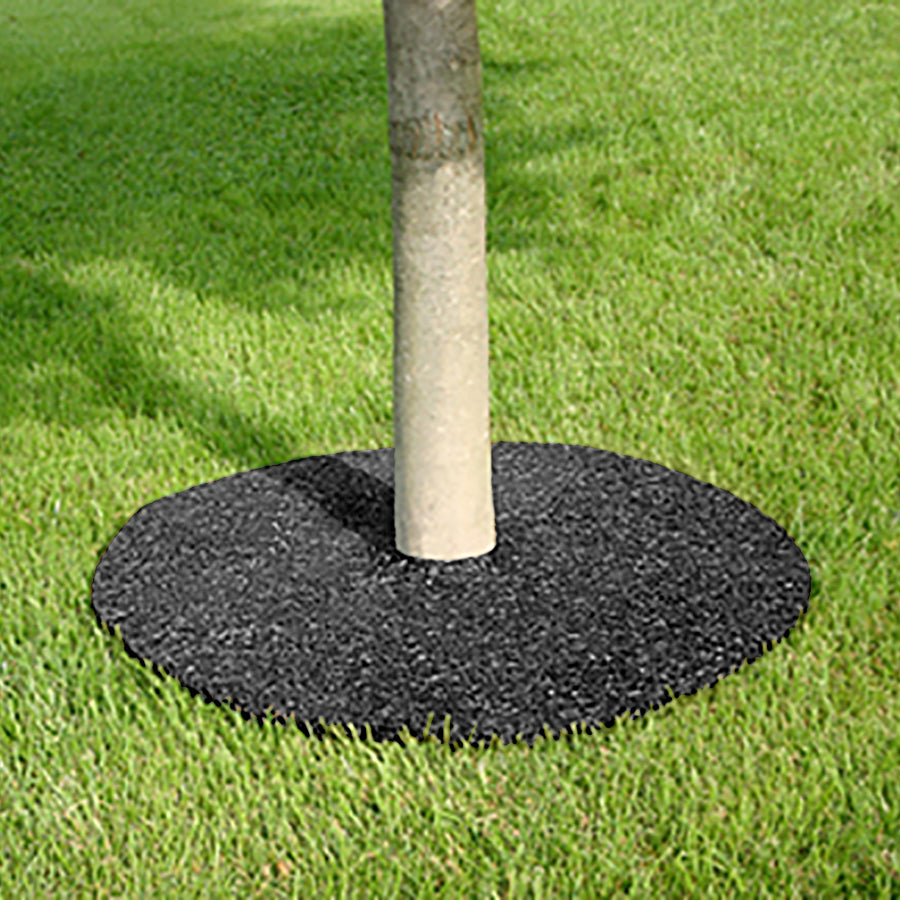 tree mats rubber Easy Gardener 24 In Tree Ring