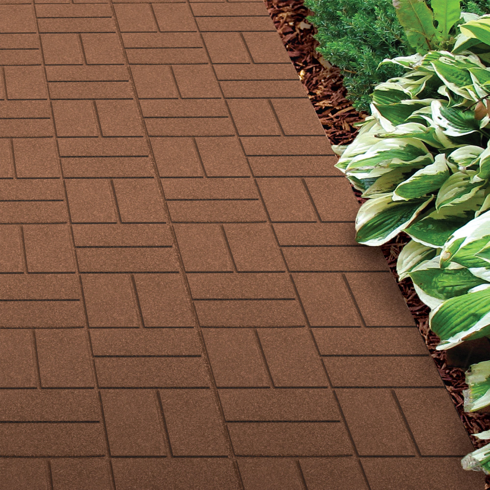 Dual Sided Rubber Paver Tile