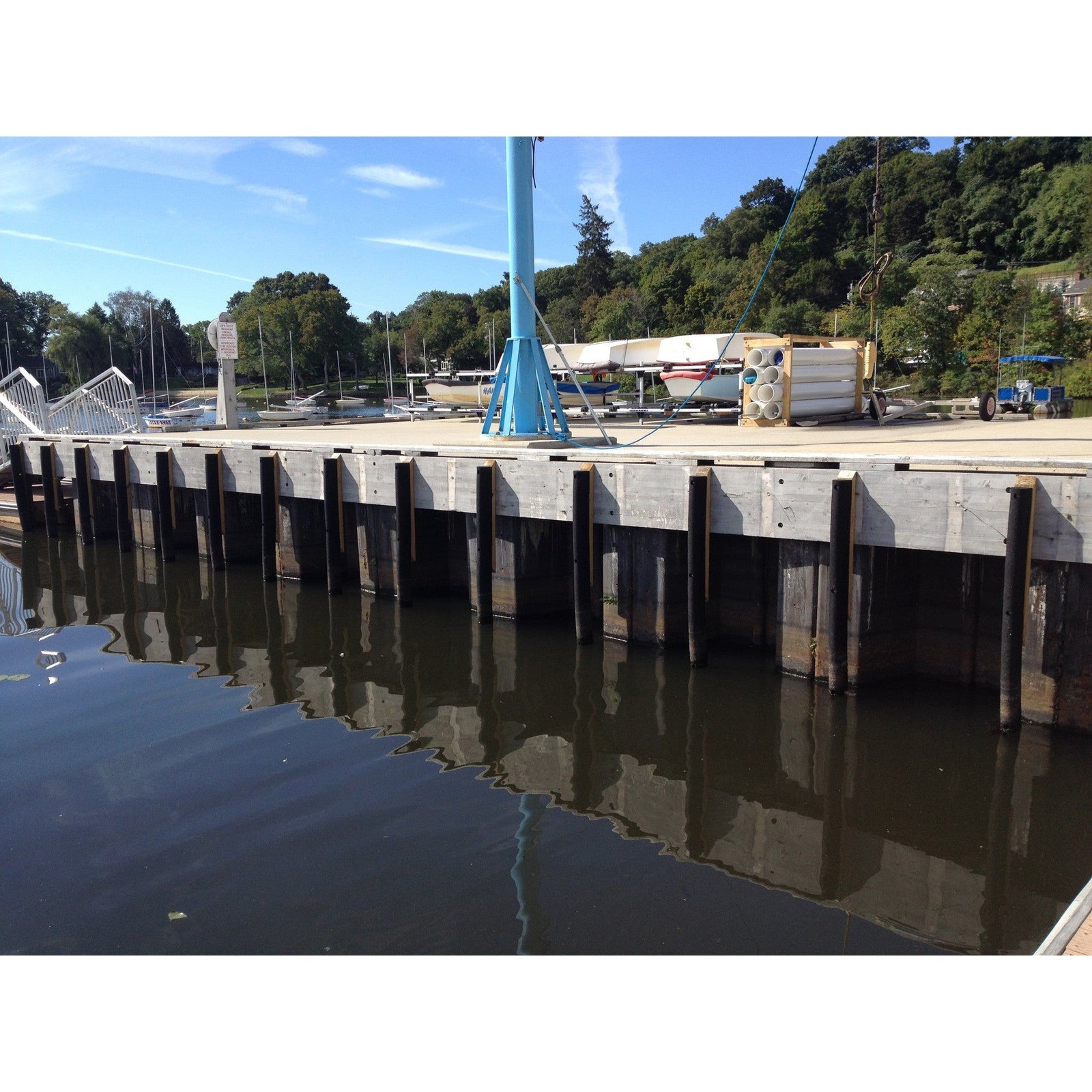 Rubber Dock Bumper 48"x3"x4"