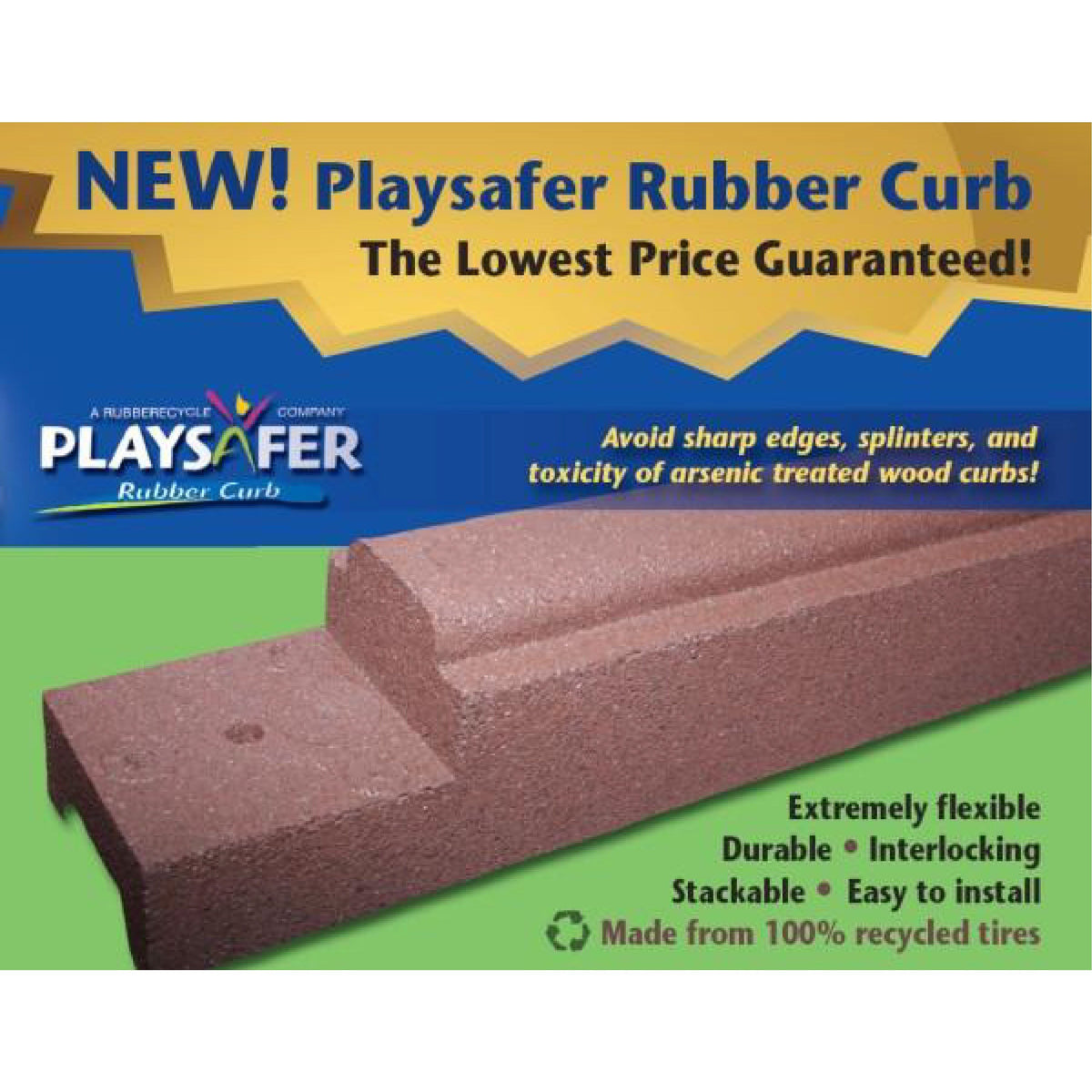 Rubber Borders - RubberMulch.com